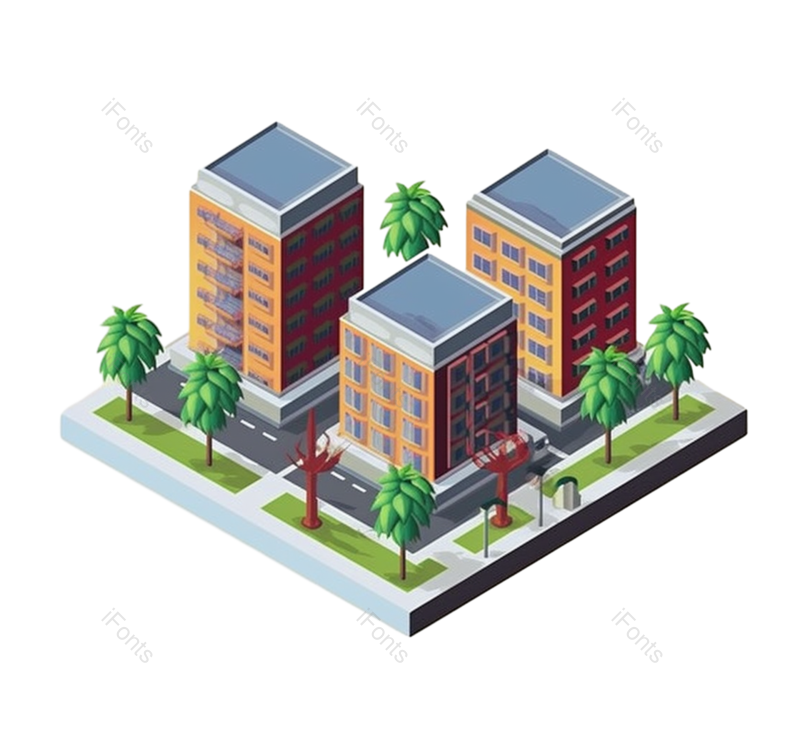 户外图片,高楼大厦元素,房屋PNG,建筑免抠素材